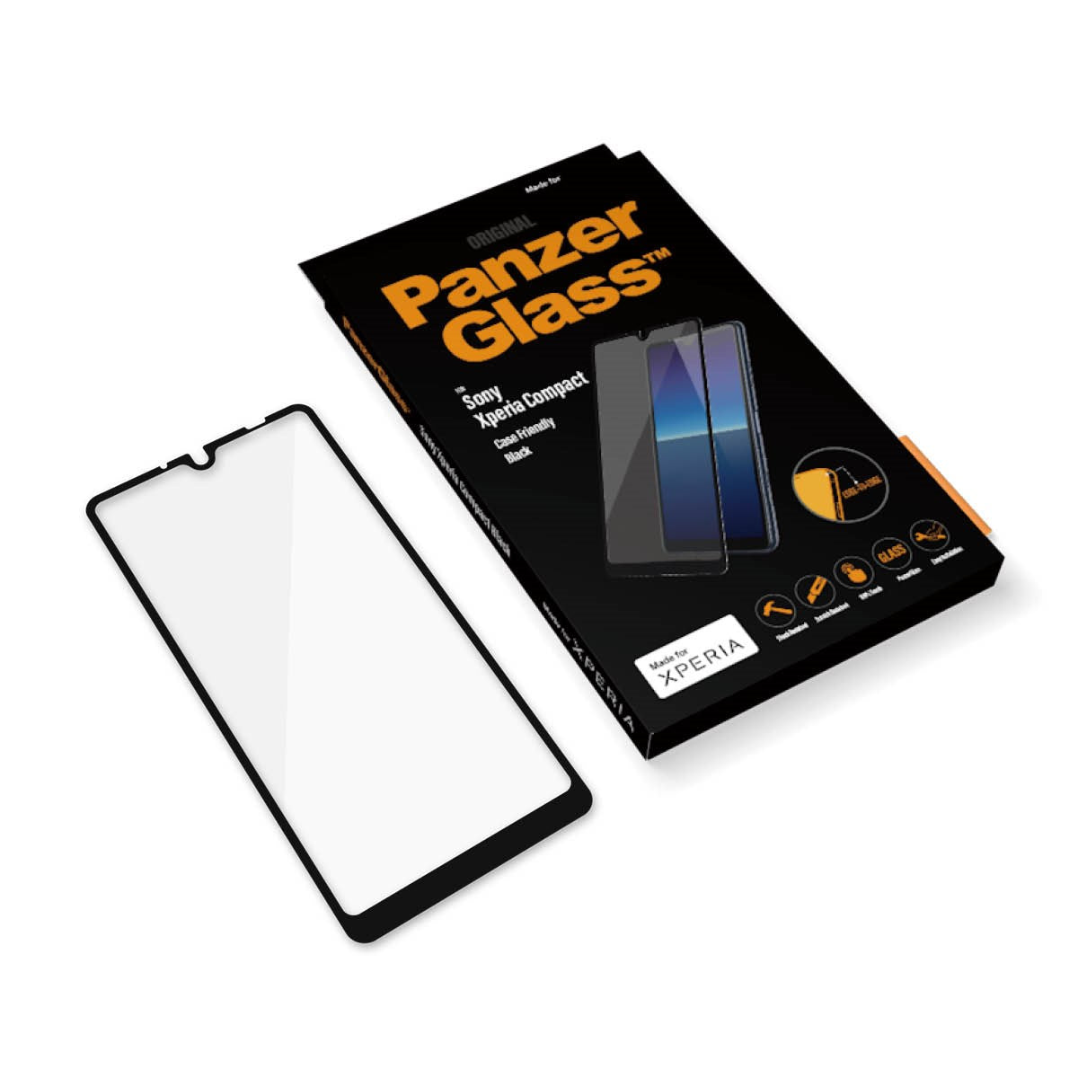 PanzerGlass® Displayschutz Sony Xperia Compact